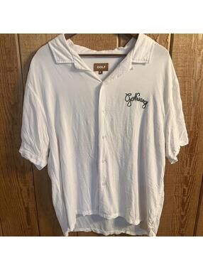 GOLF WANG Raspberry Button Up Shirt from Tyler, The Creator's streetwear